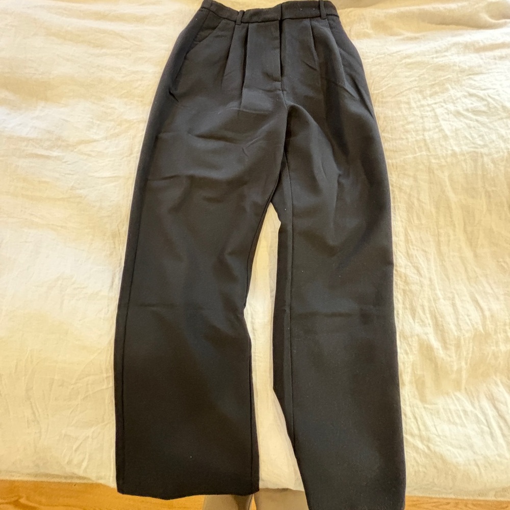 Abercrombie & Fitch Black Sloane Curve Love Tailored Pant